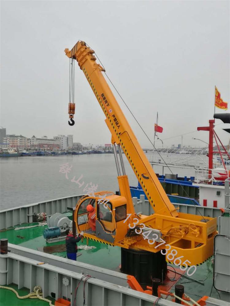 山東臨沂甲板起重機廠家起重機耐沖擊，制動性能好
